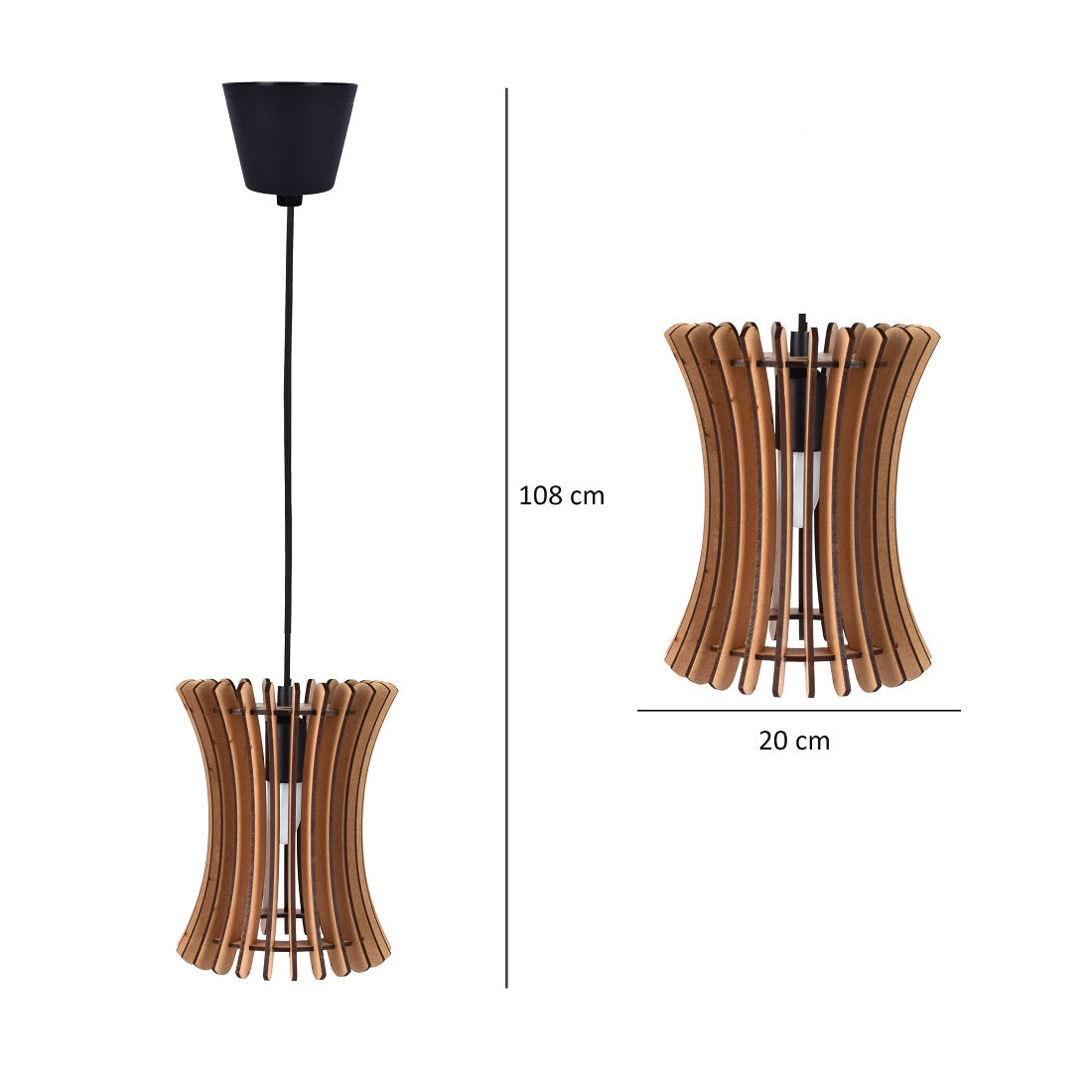 Modern Wooden Chandelier Light Ceiling Light Fixture Height Adjustable Mid Century Plating Finish Chandelier for Bedroom Living Room Dining Room Kitchen Foyer