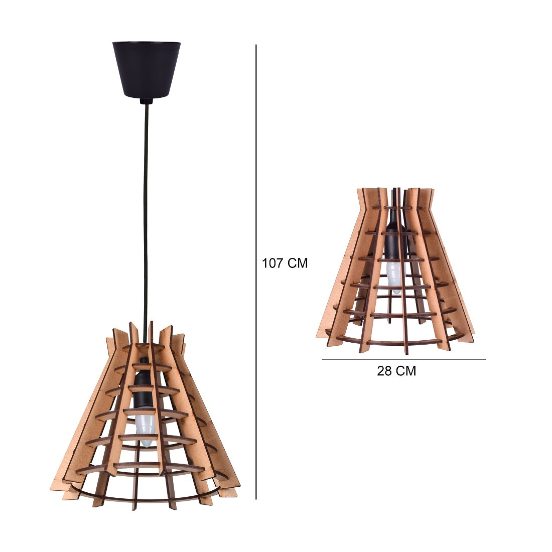 Modern Wooden Chandelier Light Ceiling Light Fixture Height Adjustable Mid Century Plating Finish Chandelier for Bedroom Living Room Dining Room Kitchen Foyer