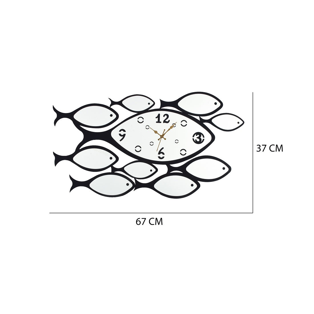 Metal Wall Clock