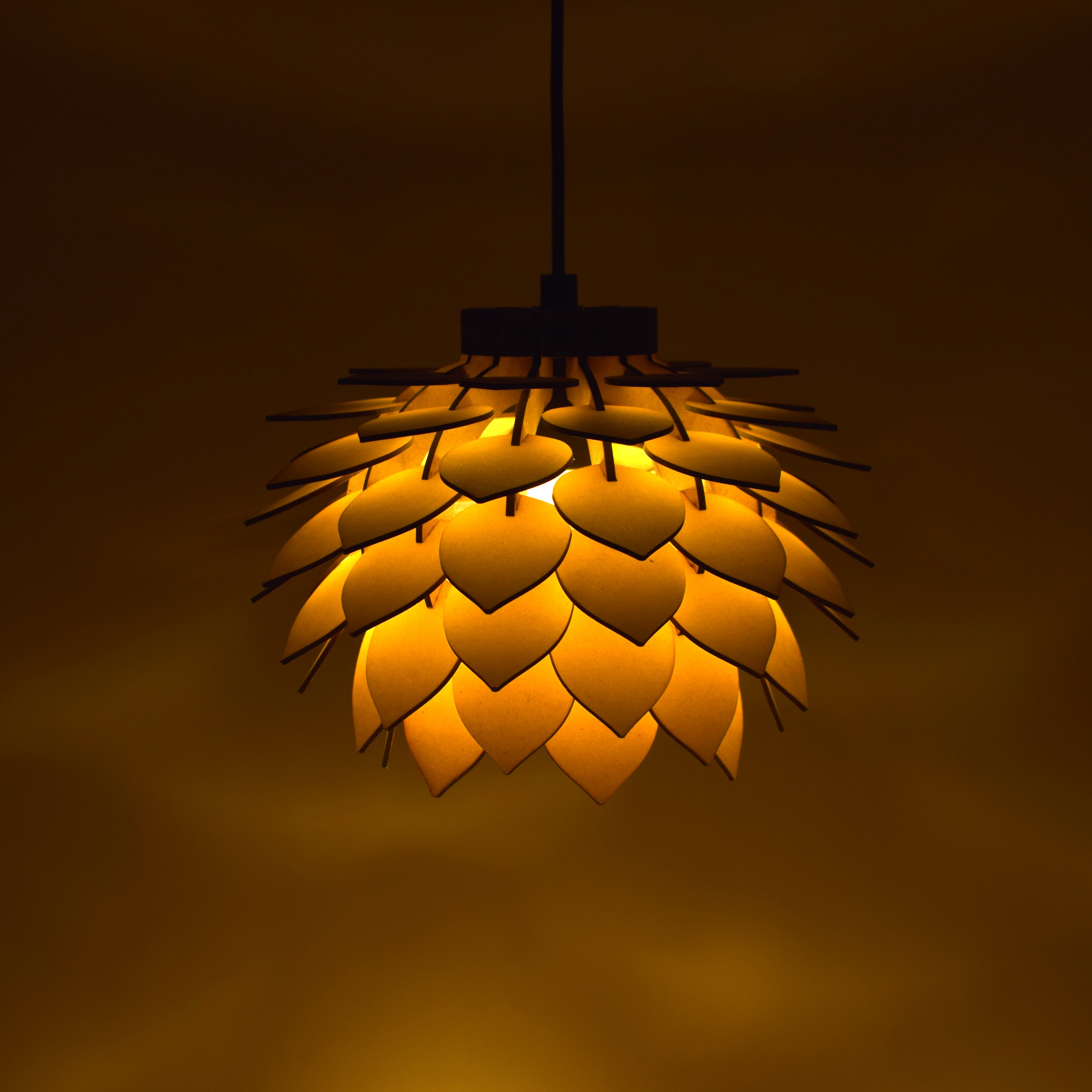 Pendant Light, Natural Simple Hand Weaved Pendant Light