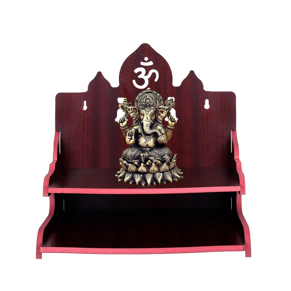 Handmade Beautiful Wooden Temple Wall Hanging and Table Top Home Temple