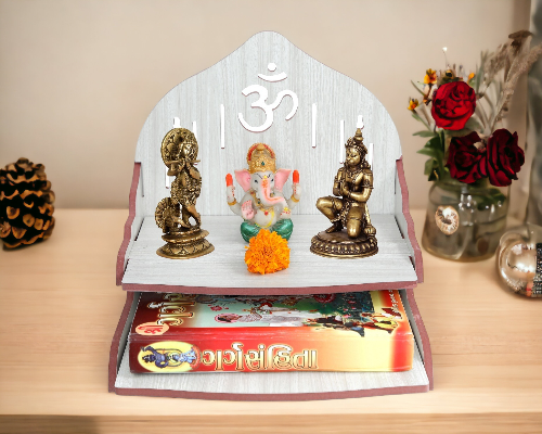 Wood MDF temple for home Worship