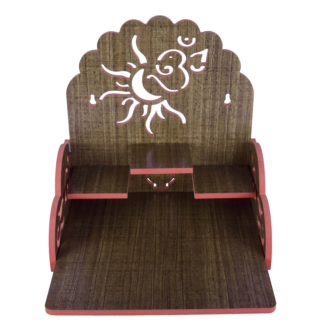 Wooden Ganesha Design Small Temple