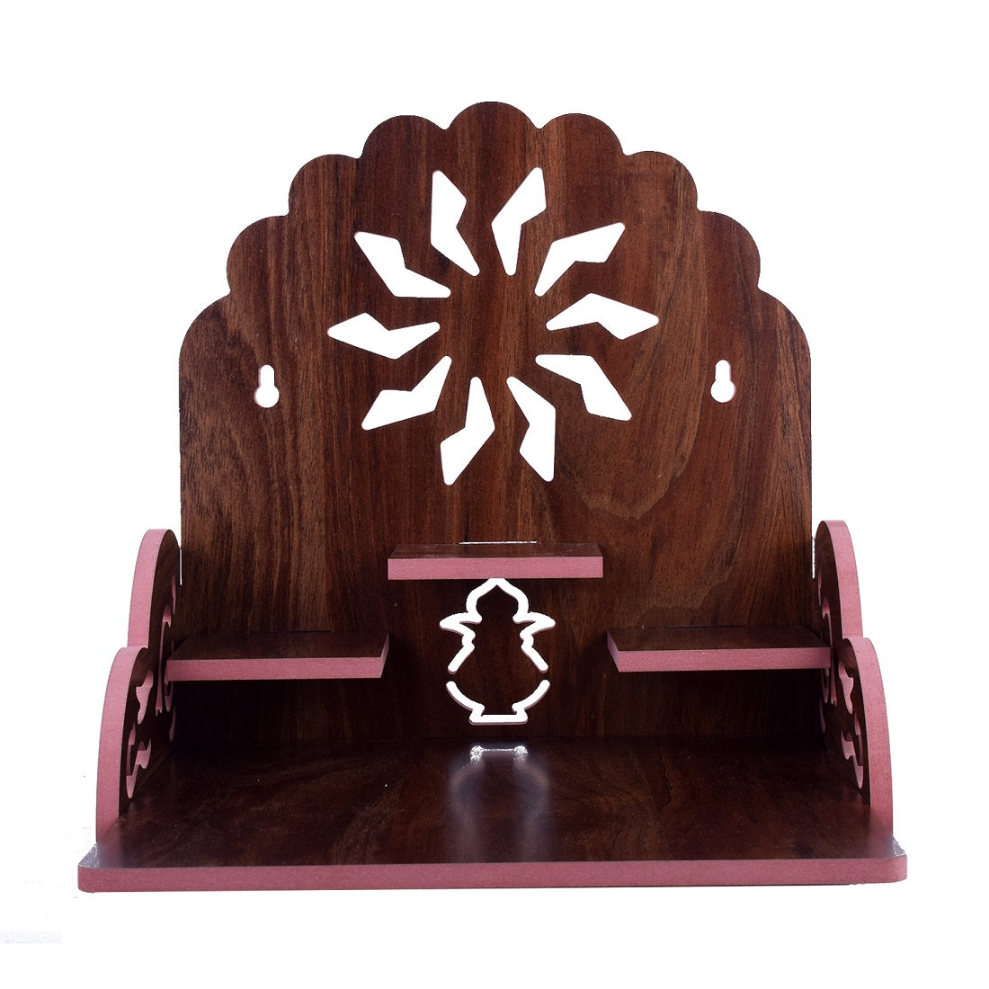 Wooden Ganesha Design Small Temple