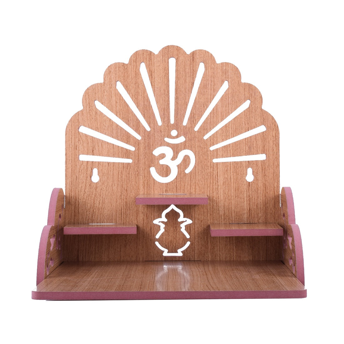 Wooden Ganesha Design Small Temple