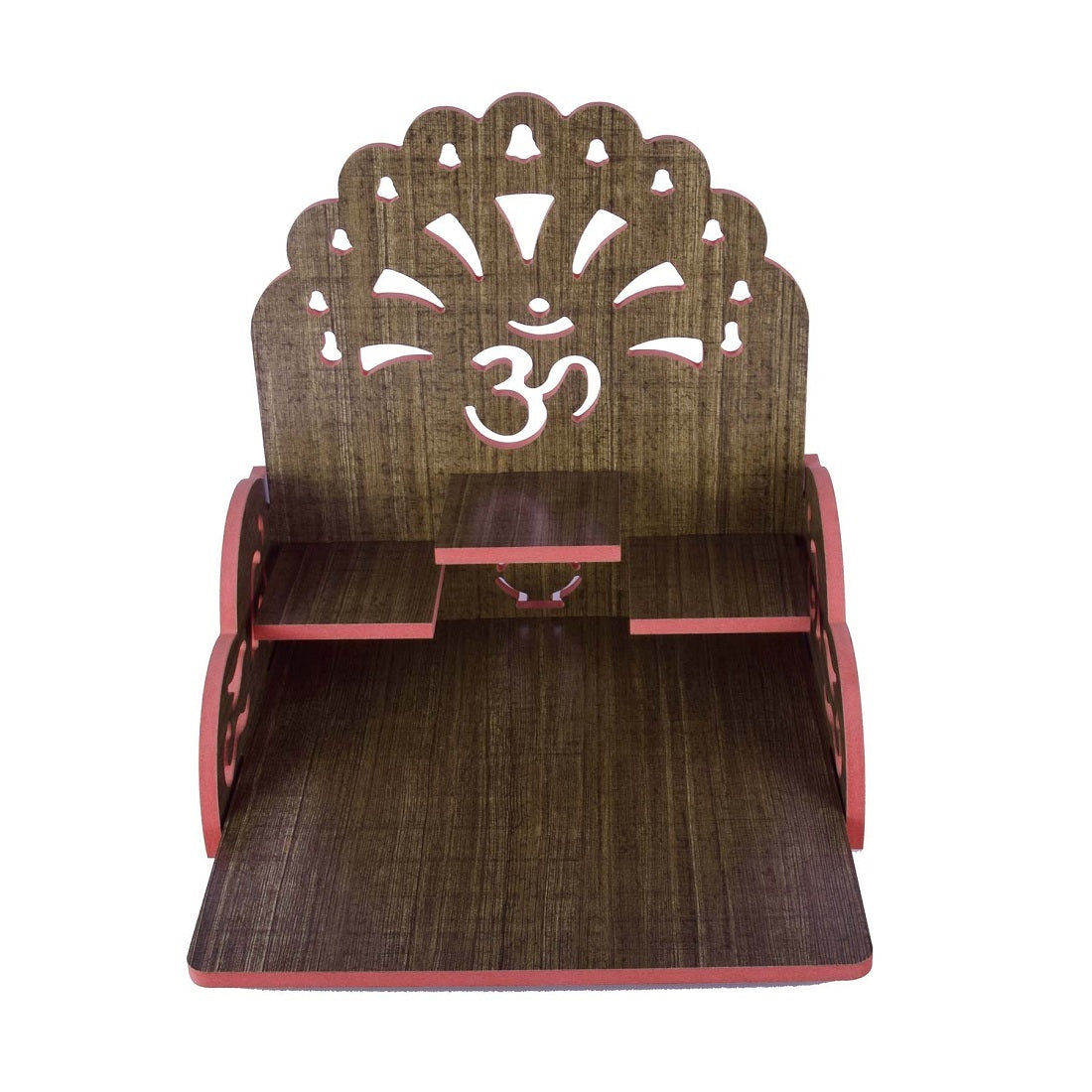 Home Decor Beautiful Wooden Temple, Wall Hanging and Table Top Home Temple