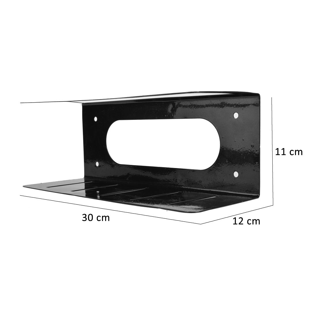 Metal small Bathroom shelf (11Cm x 30Cm x 12Cm)