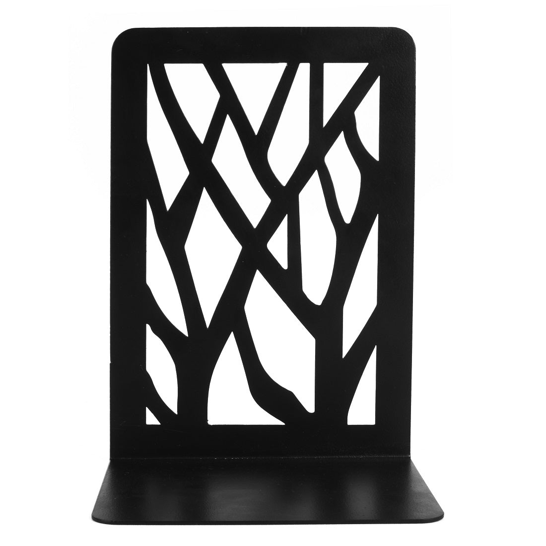 Black Metal Bookstaends Study Book Holder Creative Book Stand for Desktop for Home Decor