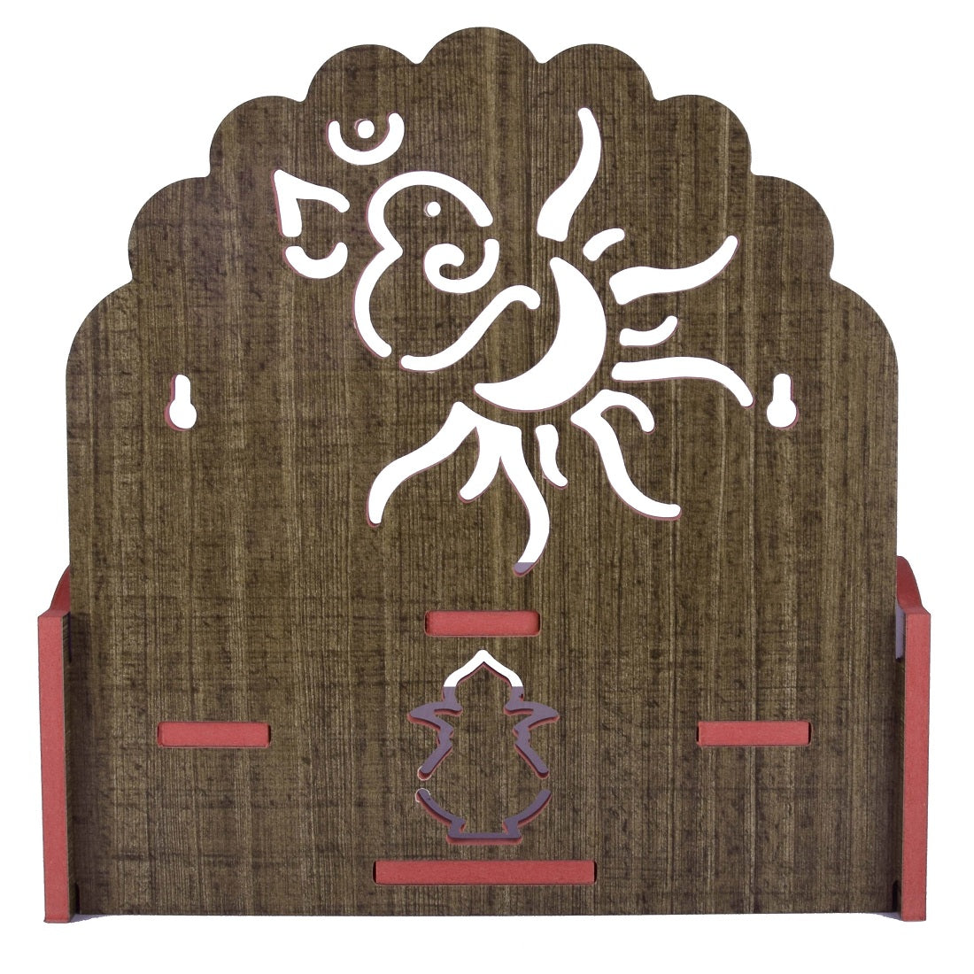 Wooden Ganesha Design Small Temple