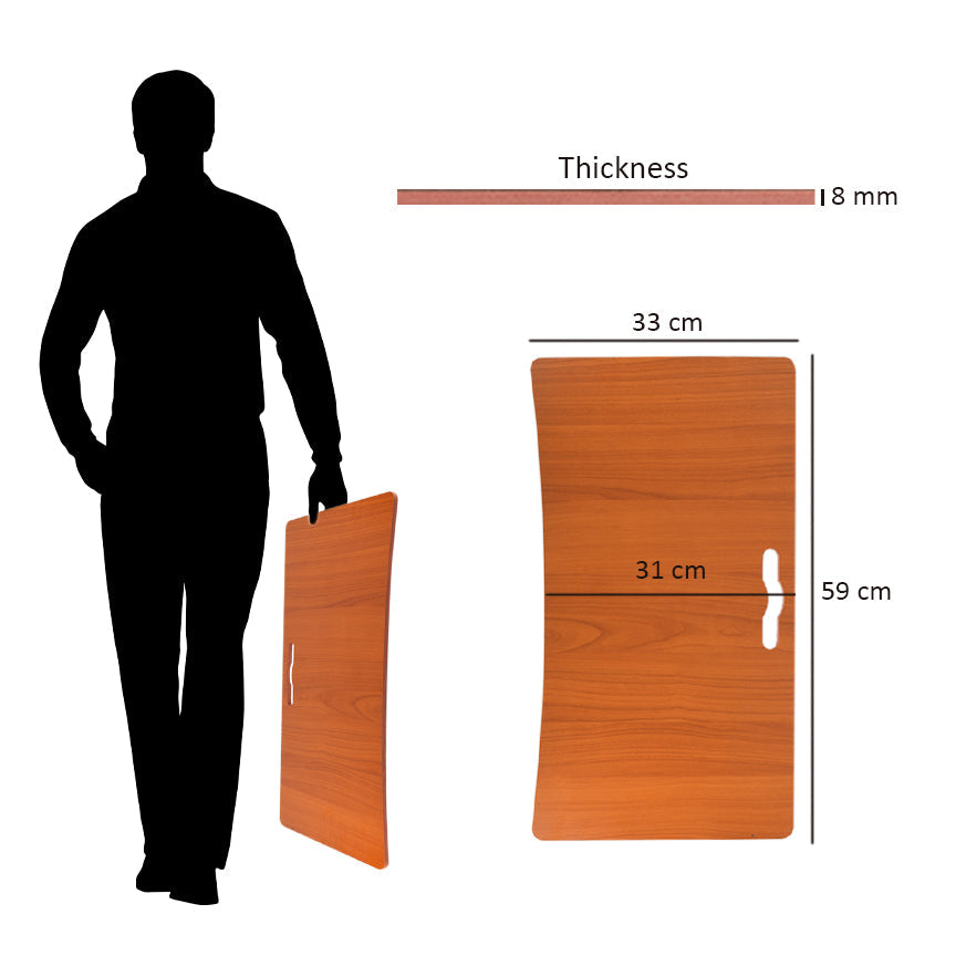 Wooden 8mm Thikness Rectangle Shape Study pad