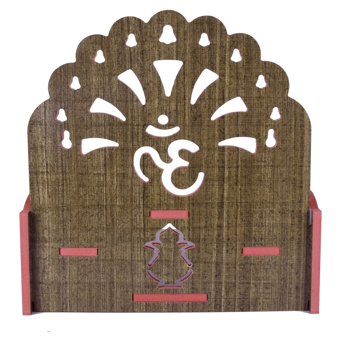 Home Decor Beautiful Wooden Temple, Wall Hanging and Table Top Home Temple