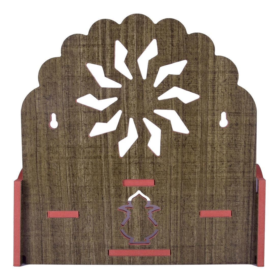 Wooden temple for Home Wall Mounted