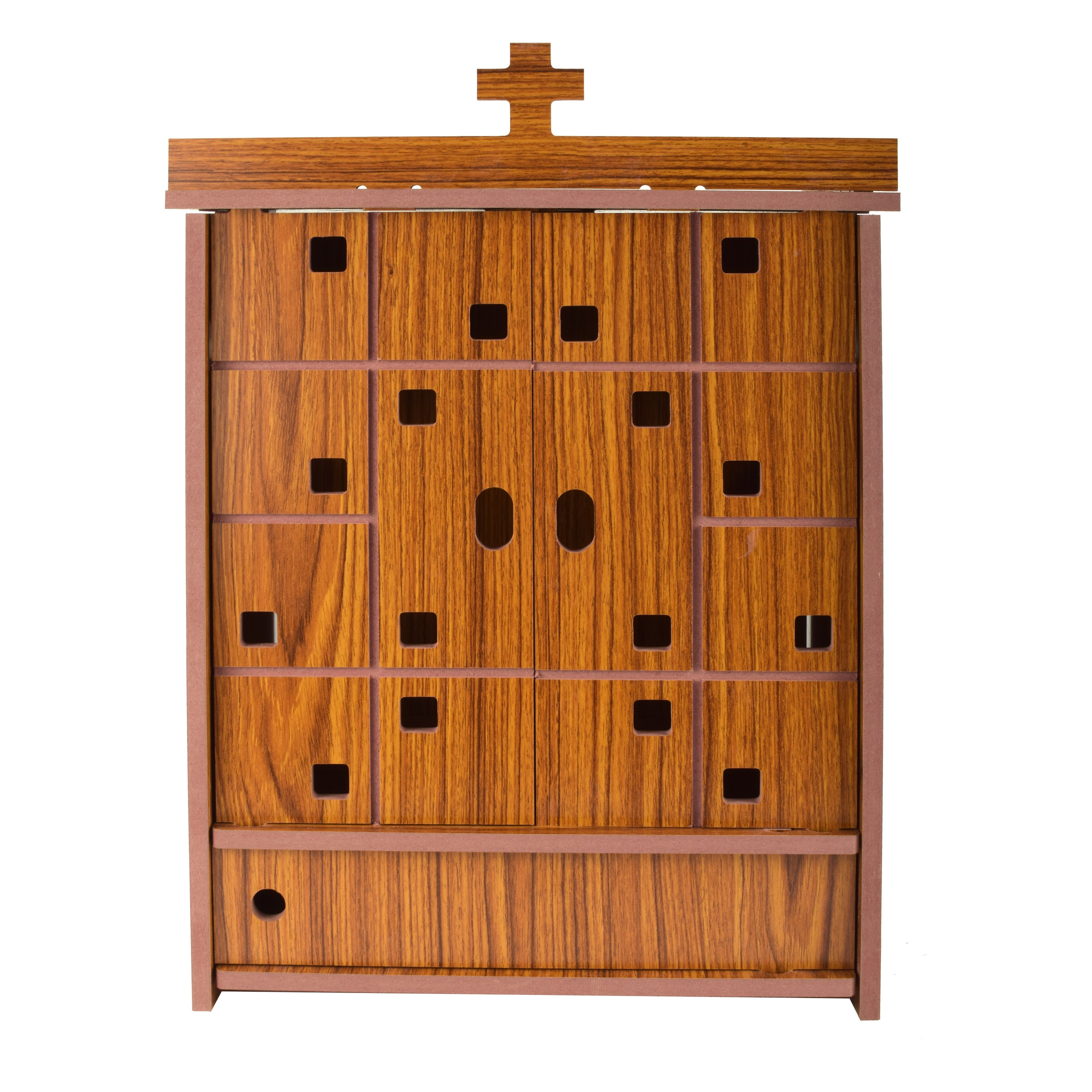 Christian Wooden Wall Hanging Temple for Home and Shop,Office and Home showpiece Temple