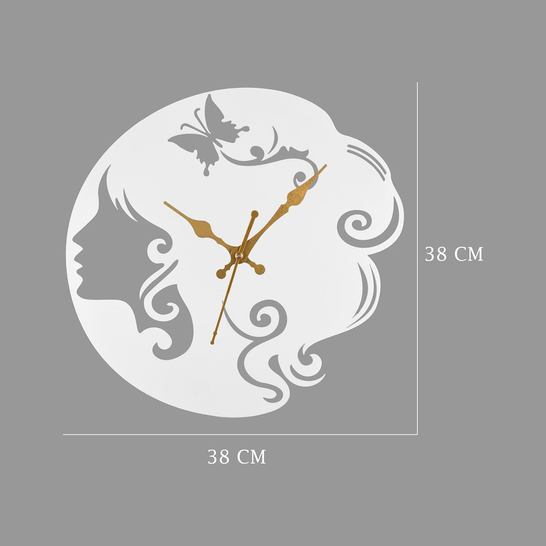 Metal Wall Clock