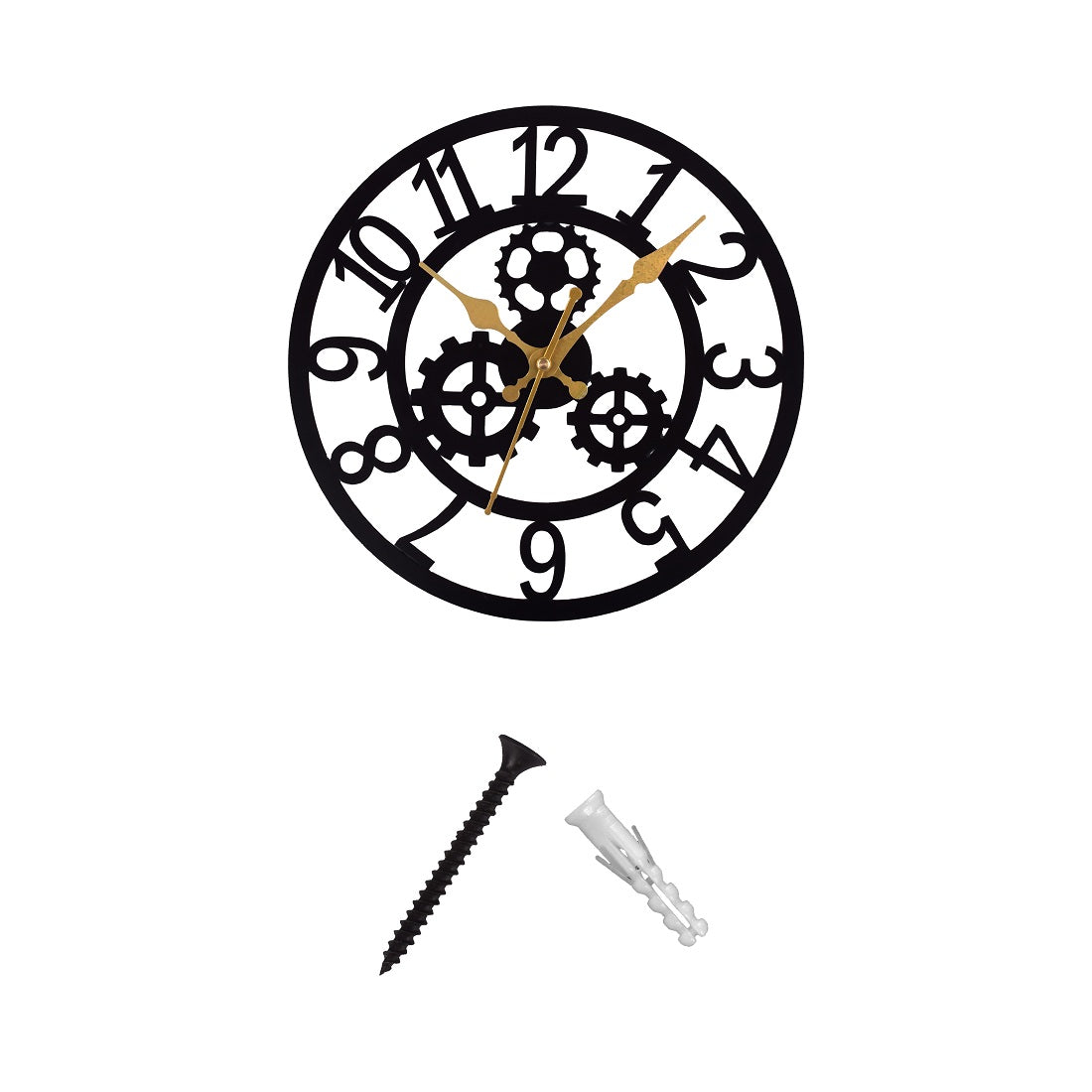 Metal wall clock for home or office, best for gift