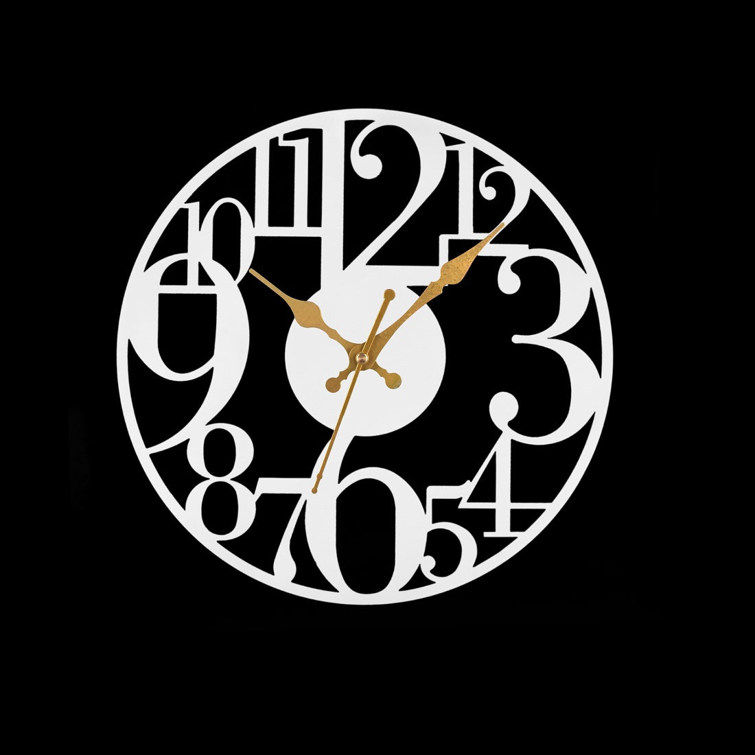 Metal Wall Clock