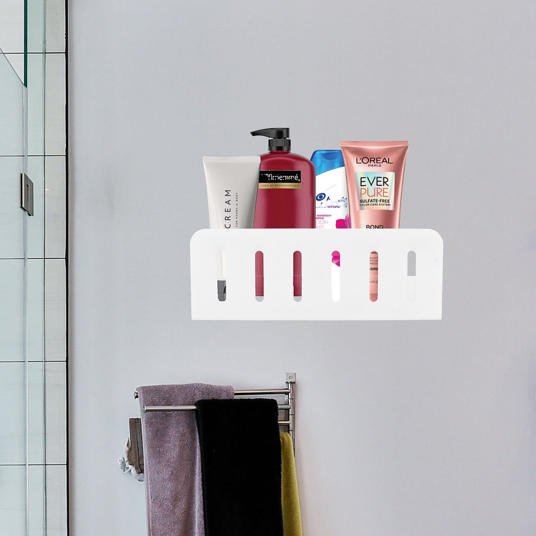 Metal Multipurpose Use Shelf For Your MultiUse ( 11 Cm x 32 Cm x 10.5 Cm )