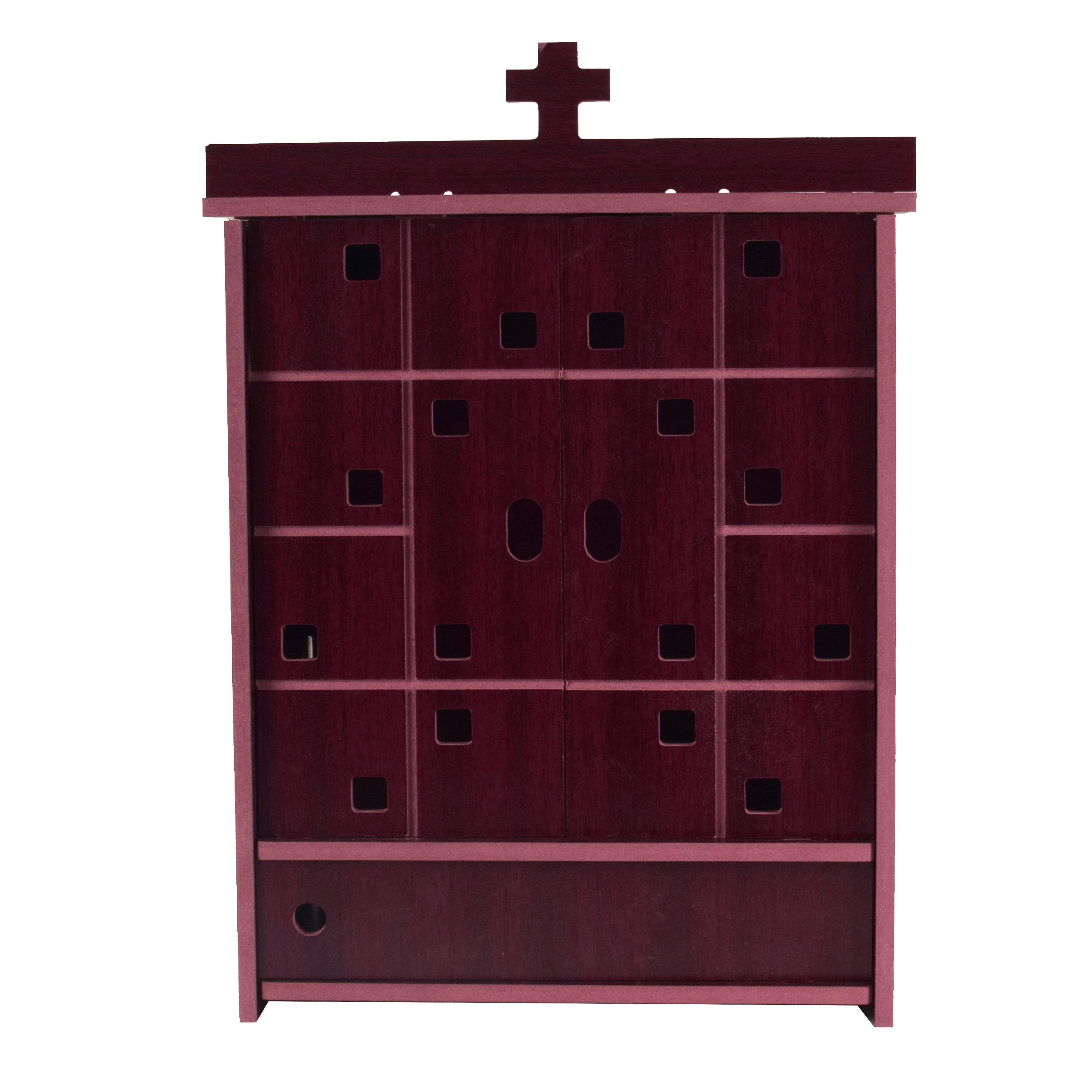 Christian Wooden Wall Hanging Temple for Home and Shop,Office and Home showpiece Temple