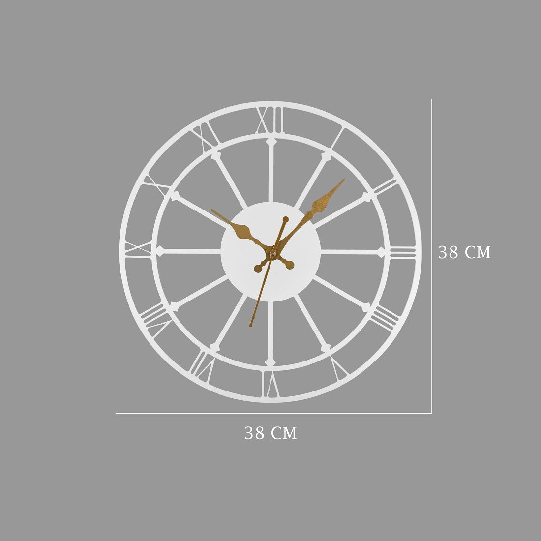 Metal Wall Clock