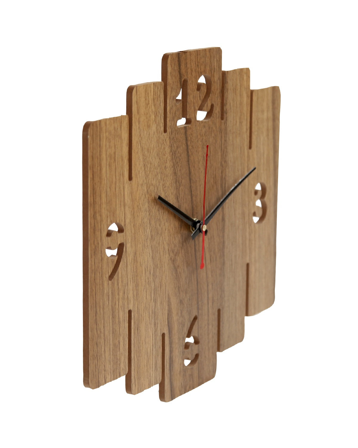 Wooden Wall Clock Silent Non-Ticking for Home and Office Living Room Hall Bedroom Stylish Wall Clock