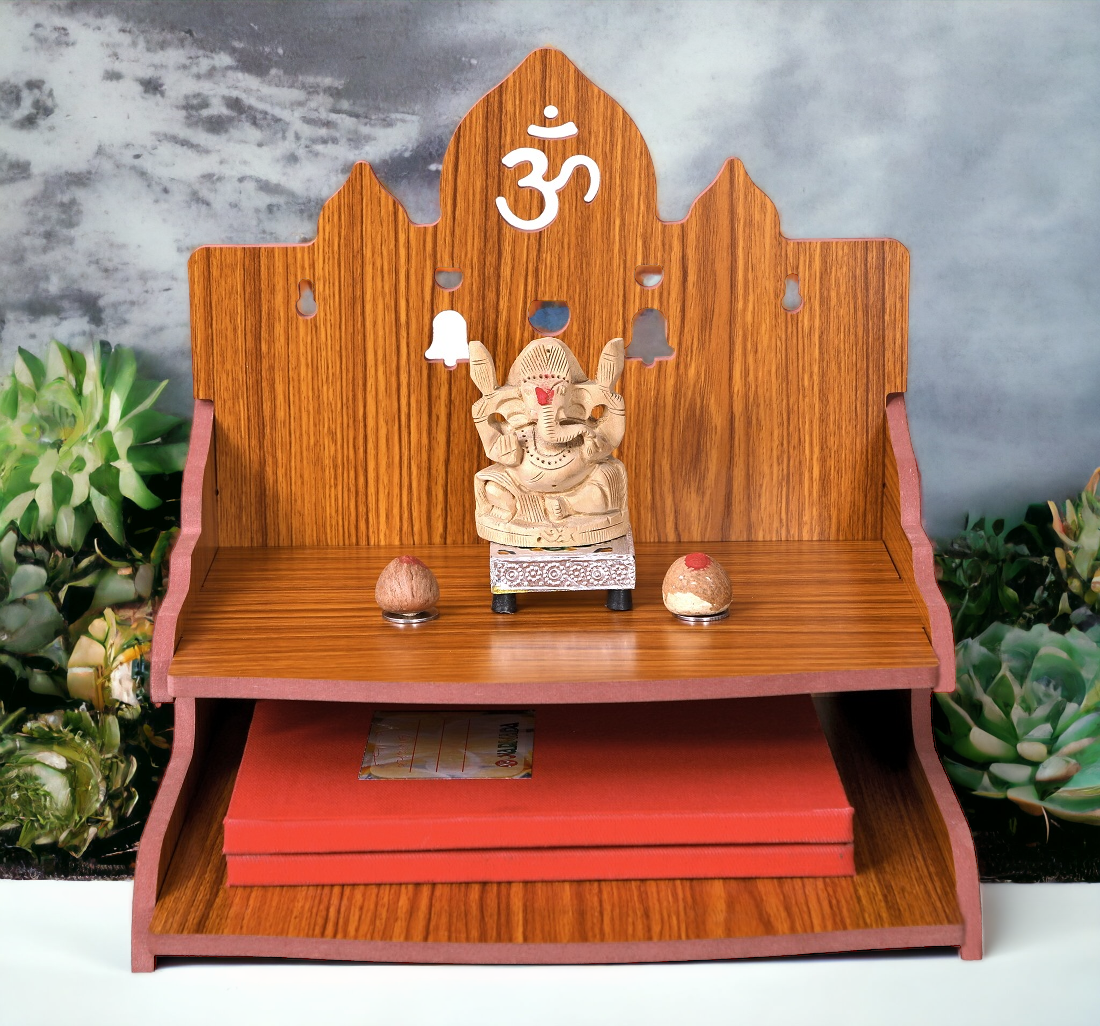 Wood MDF temple for home Worship