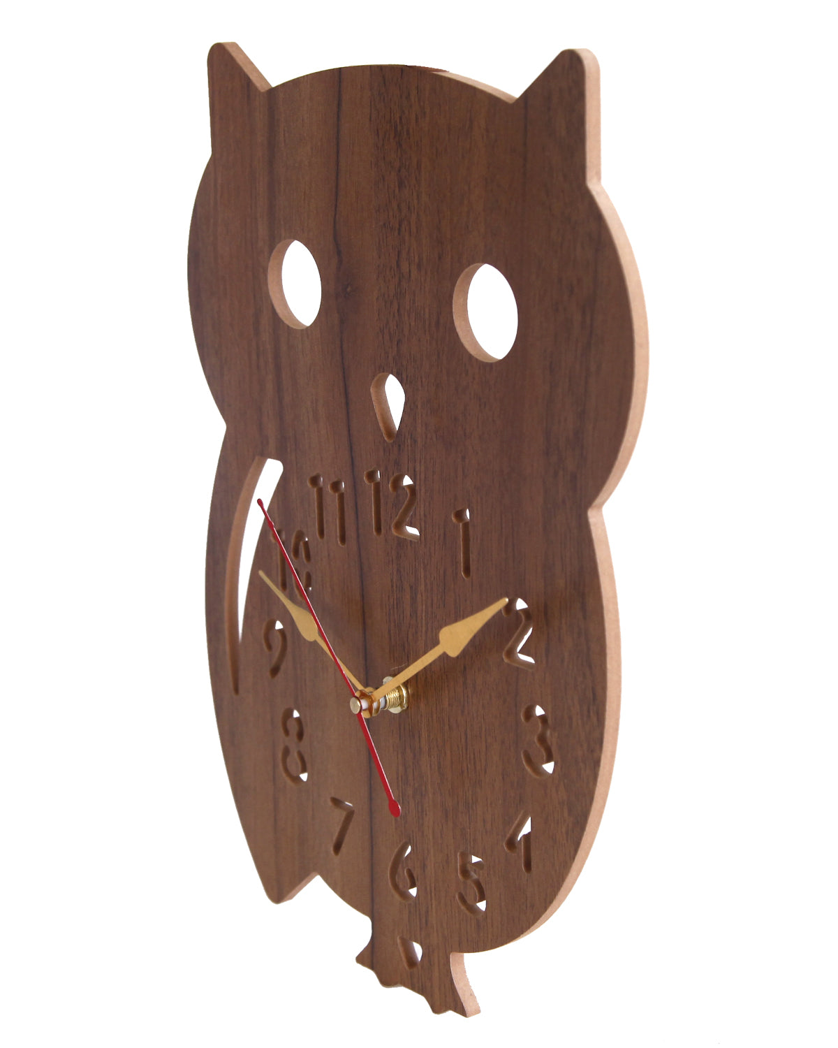 Wooden Wood Carving Wall Clock for Home, Hall, Bedroom, Living Room & Office