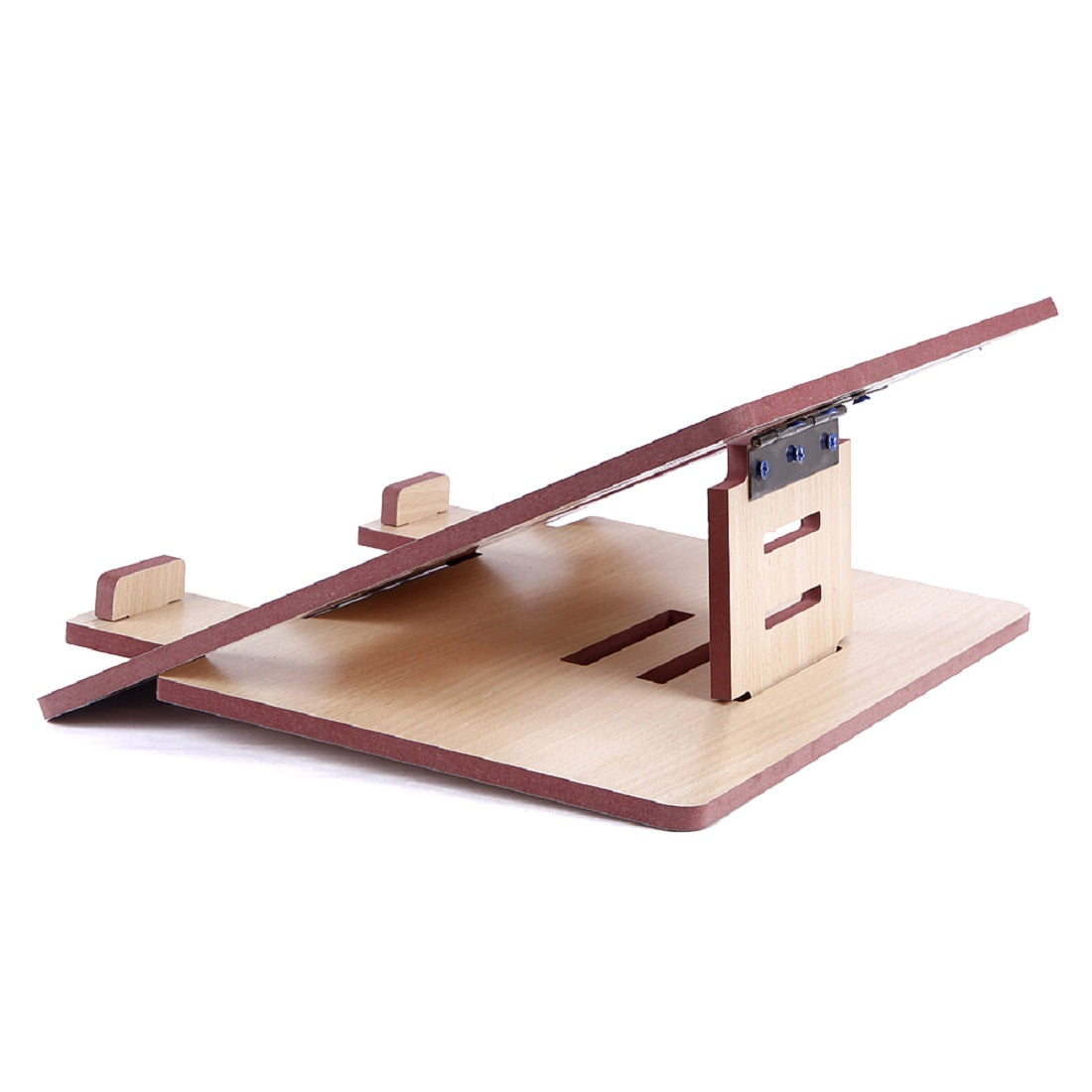 Laptop Stand for Desk (Wooden) Compatible Laptop