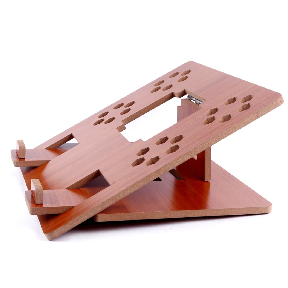 Laptop Stand for Desk (Wooden) Compatible Laptop