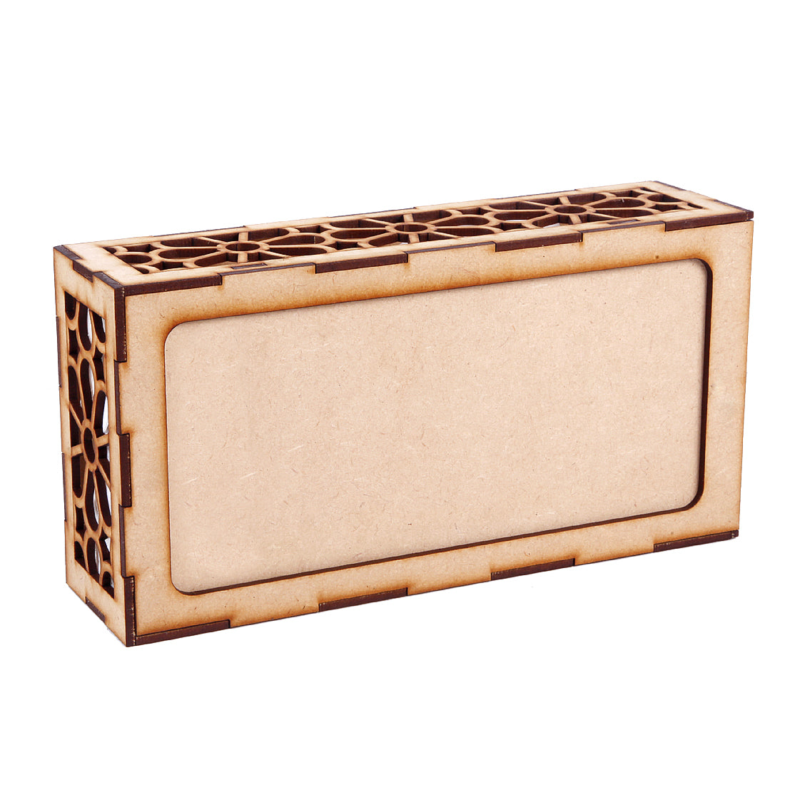 Tissue Paper Holder Decorative and Stylish Wooden Tissue Box for Car, Home, Office Desk, Bathroom and Cafeteria Facial Paper Napkin Holder Case