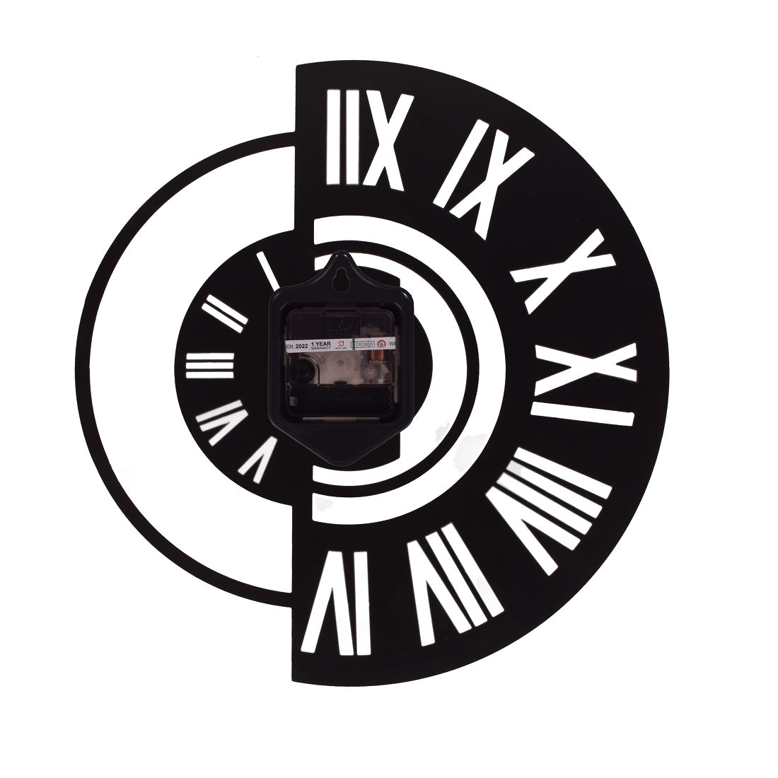 Handicraft Metal Wall Clock for Living Room