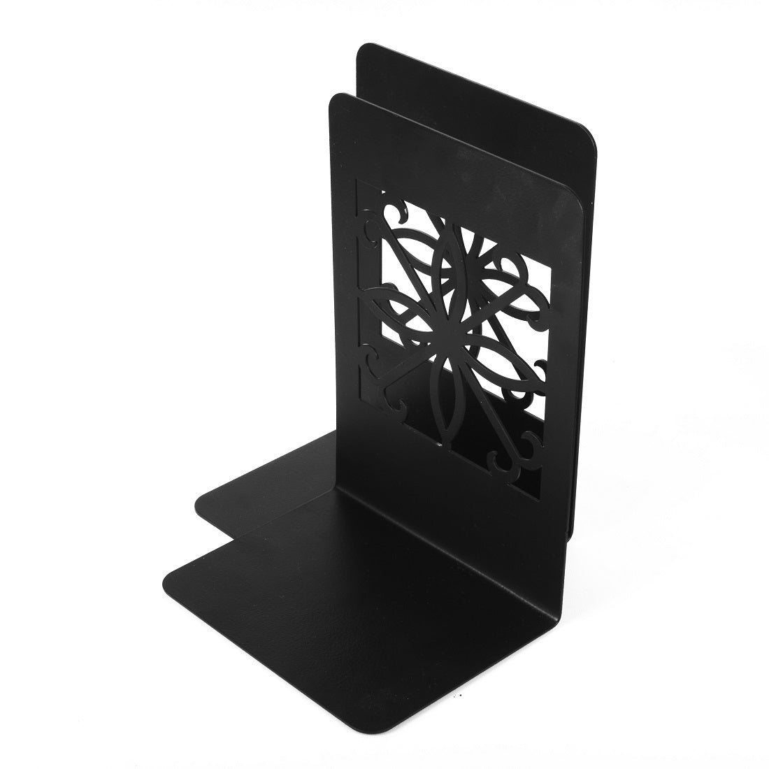 Black Metal Bookstaends Study Book Holder Creative Book Stand for Desktop for Home Decor