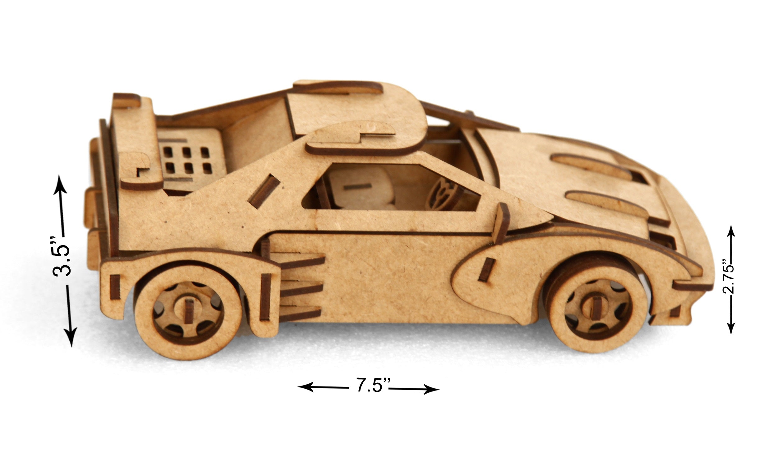 Classic Wooden Car Showpiece for Kids Toy, Home Decoration,  Hand Carved Wooden Jeep Toy, Perfect Home Decor Showpiece