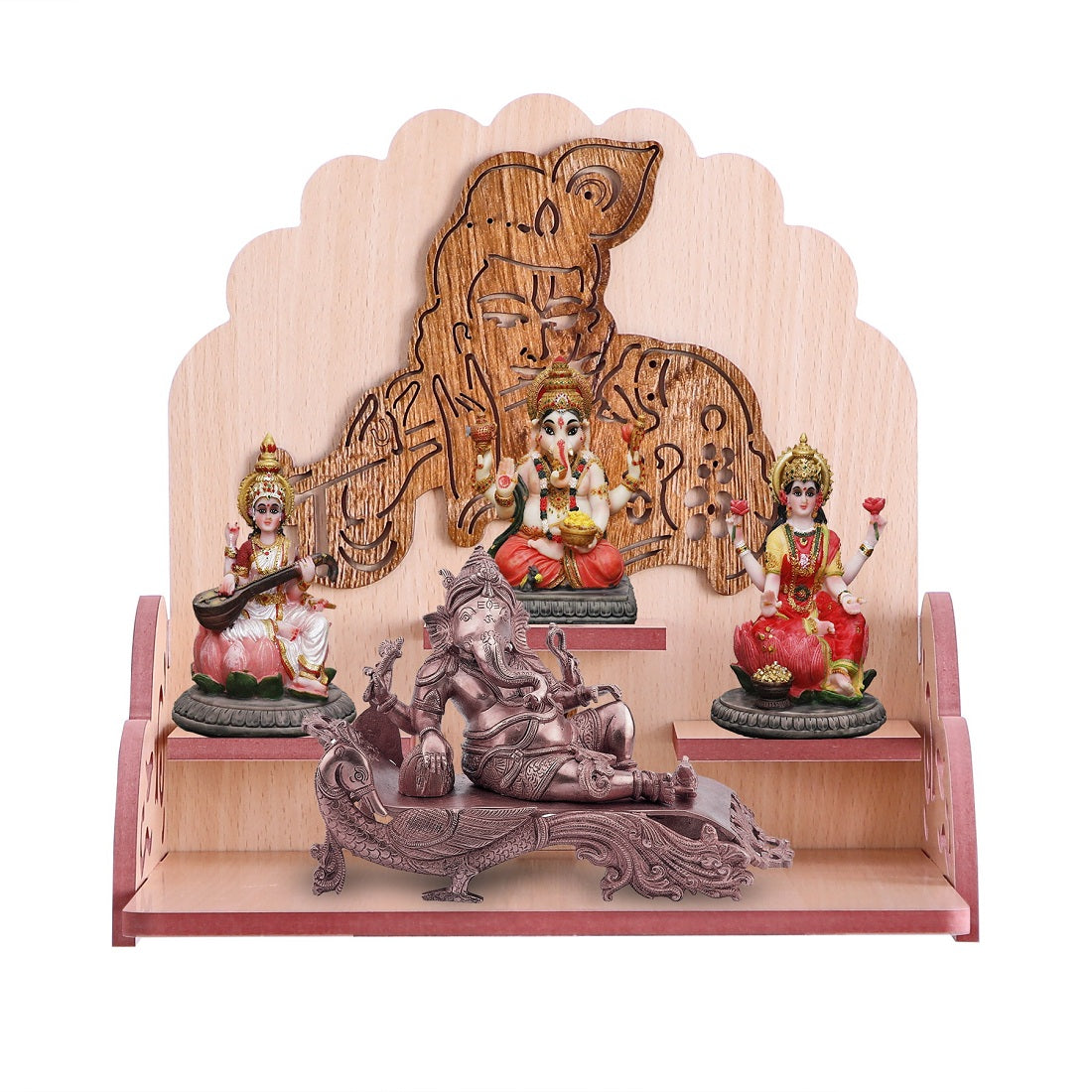 Wooden Wall Mounted Hanging Temple