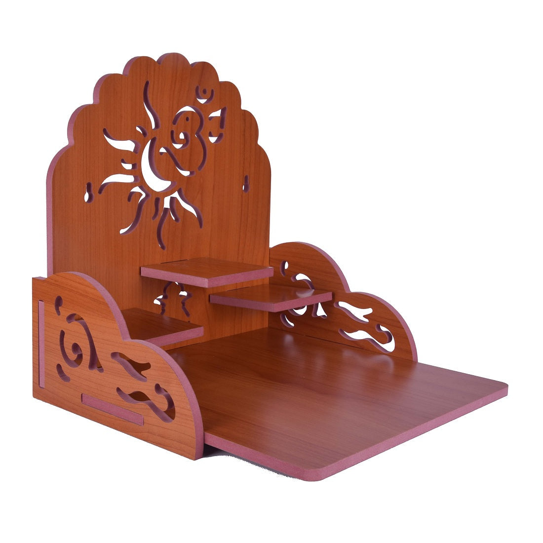 Wooden temple for Home Wall Mounted