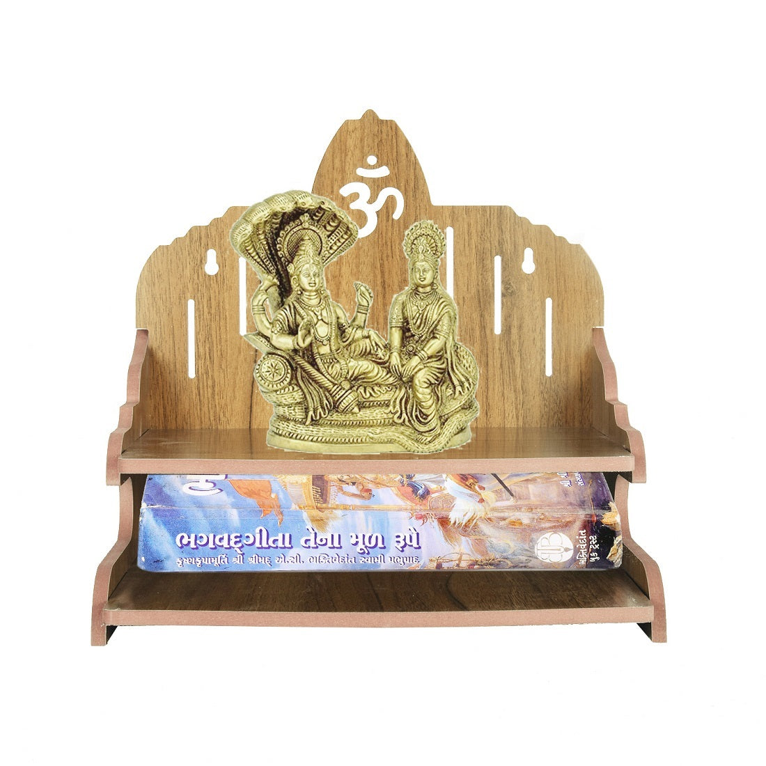 Beautiful MDF Wooden Temple, Home Wall Mounted